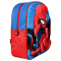 3D раница в червено и синьо „Spiderman“