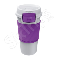 Лилава термо чаша Morgan със стилен дизайн