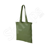 Памучна чанта за пазар Carolina, зелена