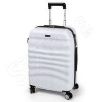 Бял куфар с модерен дизайн Gabol Wrinkle