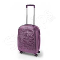 Малък твърд куфар в лилаво Gabol Braid 55см