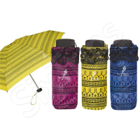 Дамски сгъваем чадър - жълт, циклама, син