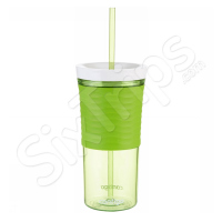 Зелена чаша Shake and Go Single Wall
