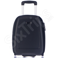 Малък твърд куфар за Wizz Air Puccini Barcelona 42см, черен