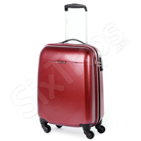 Малък куфар 55см Puccini Voyager в цвят червено вино