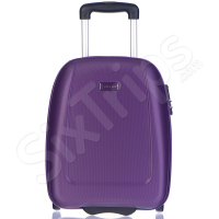 Куфар малък салонен багаж 42см Puccini Barcelona, лилав