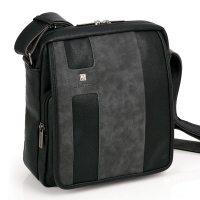 Черна стилна чанта за рамо с капак Gabol Welcome