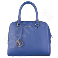 Свежа синя елегантна чанта Puccini