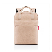 Раница за ежедневието или пътуване в стилен бежов цвят Reisenthel Allday backpack M, twist coffee 15.6