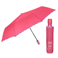 Дамски автоматичен чадър Perletti Technology, цвят малина