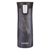 Голяма термочаша за кафе или чай Contigo Pinnacle Couture Indigo Wood, 420мл