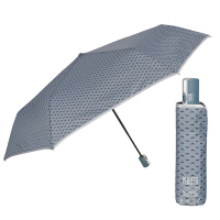 Дамски автоматичен чадър Perletti Technology в пастелен тюркоаз