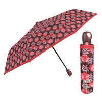 Двойно автоматичен чадър в цвят бордо Perletti Technology