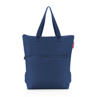 Практична синя термо чанта и раница за лятото Reisenthel Cooler-backpack, navy