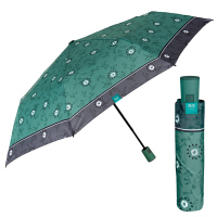 Дамски чадър с автоматично отваряне Perletti Time, зелен