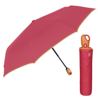 Двойноавтоматичен чадър Perletti Technology с кафява дръжка