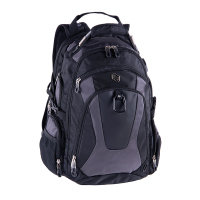 Черно-сива голяма раница Pulse Urban за багаж и лаптоп 15.6
