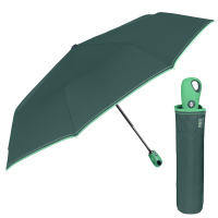 Дамски автоматичен чадър Perletti Technology със зелена дръжка