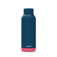 Дамска термо бутилка в синьо и розово Quokka Solid 510мл, Pink Vibe