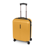 Малък твърд жълт куфар за ръчен багаж Gabol Paradise 55см