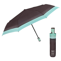 Двойноавтоматичен дамски чадър Perletti Technology, цвят мента