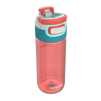 Дамска спортна бутилка за вода Kambukka Elton в цвят корал, 0.500мл