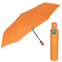 Изчистен автоматичен дамски чадър Perletti Time, цвят охра
