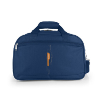 Синя пътна чанта и раница 2в1 за ръчен багаж Gabol Week Eco, 40см