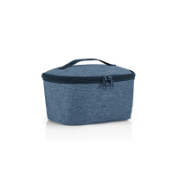 Малка синя термо чанта за храна с дръжка Reisenthel coolerbag S pocket, twist blue