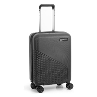 Черен твърд куфар за ръчен багаж 55см Pininfarina Segno