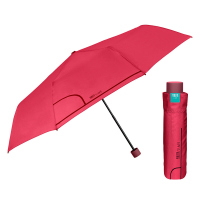 Червен дамски неавтоматичен чадър Perletti Time