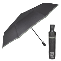 Черен мъжки автоматичен чадър отваряне-затваряне Perletti Technology