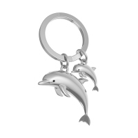Симпатичен ключодържател с делфини Metalmorphose Dolphin Family