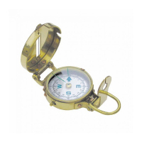 Джобен компас с бусола, изработен от месинг Sea Club