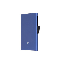 Алуминиев RFID картодържател за банкови карти C-SECURE Cardholder, индиго синьо