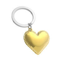 Красив метален ключодържател балонено сърце Metalmorphose Party Balloon Heart