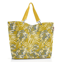 Практична дамска чанта за пазар в тъмножълт цвят Reisenthel Shopper М, jungle curry