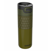 Голяма термочаша в цвят каки 500мл Kambukka Etna Grip Khaki Warrior