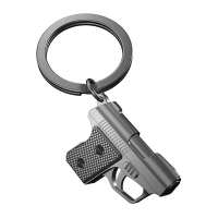 Черен ключодържател с пистолет Metalmorphose Gangsta Gun