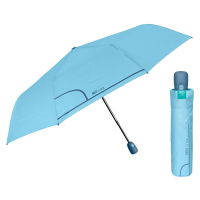 Светлосин изчистен автоматичен чадър Perletti Time