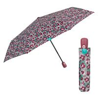 Дамски автоматичен чадър Perletti Time на розови петна