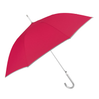 Автоматичен цял голям чадър Perletti Technology в червено