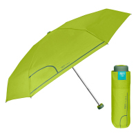 Малък свеж сгъваем чадър за пътуване Perletti, яркозелен