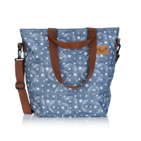 Синя дамска чанта за ежедневието, за пазар или за плажа Hash HS-118 Hash 2