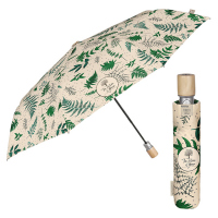 Чадър с автоматично отваряне Perletti Green с дизайн на красиви зелени листа