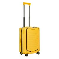 Малък жълт куфар с разширение Porsche Design Roadster Hardcase Ultra Business S